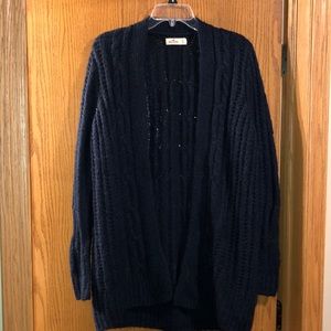 Hollister - Navy Cardigan